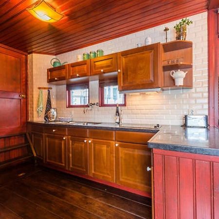 Houseboat Amstel River Studio Amsterdam Camera foto