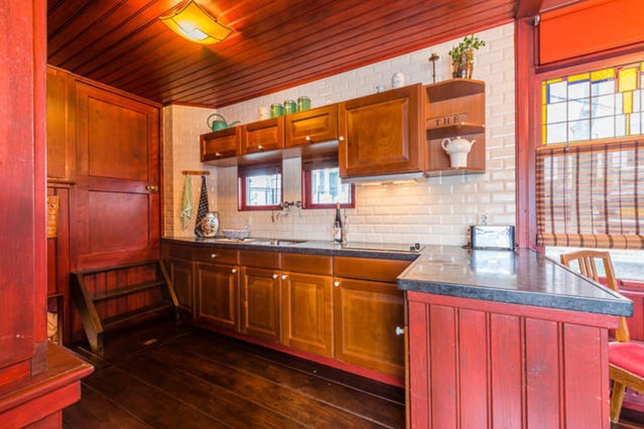 Houseboat Amstel River Studio Amsterdam Camera foto
