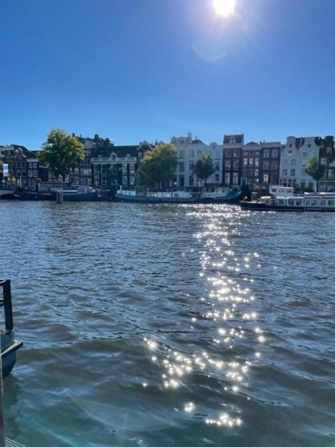 Houseboat Amstel River Studio Amsterdam Esterno foto